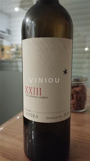 Víno Blanc sec XXIII Dulce Memoria Caubegt Domaine Castera 2023 Francie Jihozápad Jurançon AOC