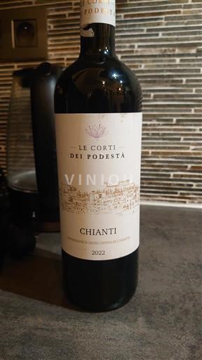 Tuscan Wines Chianti Le Corti Dei Podestà 2022