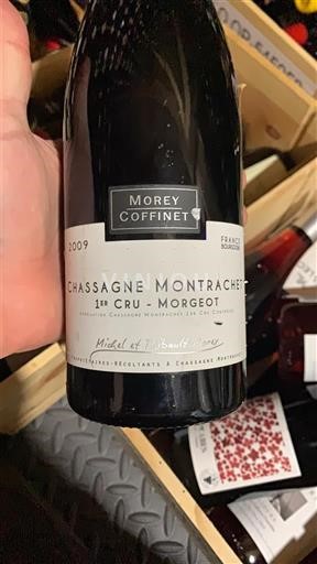 Borgoña Chassagne-Montrachet Premier Cru Morey Coffinet Chassagne-Montrachet 1er Cru Morgeot 2009