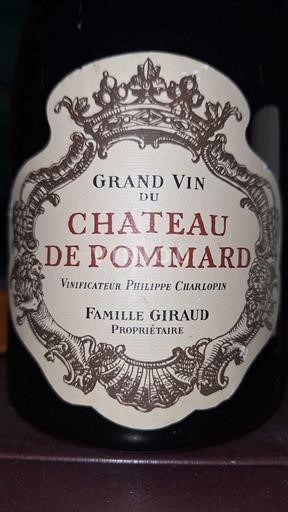 Víno Rouge sec Château Pommard 2006 Francie Burgundsko Pommard AOC
