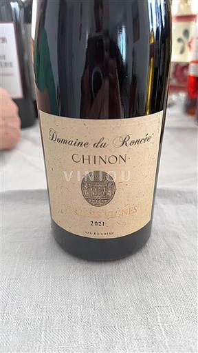 Loire Valley Chinon Domaine Roncée Vieilles Vignes 2021