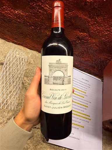 Bordeaux Saint-Julien Grand Cru Château Léoville Las Cases Grand Vin de Léoville du Marquis de Las Cases 2014