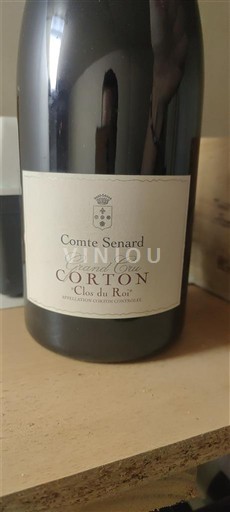 Burgundi Corton Grand Cru Comte Senard Clos du Roi Ei vuosikertaa