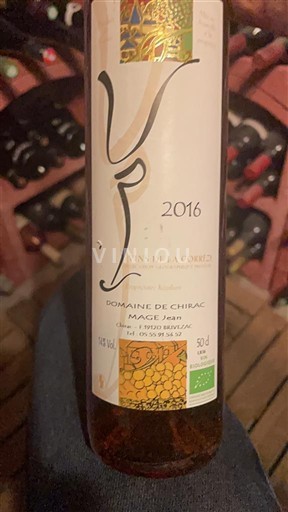 Sydväst Ospecificerad Domaine Chirac 2016