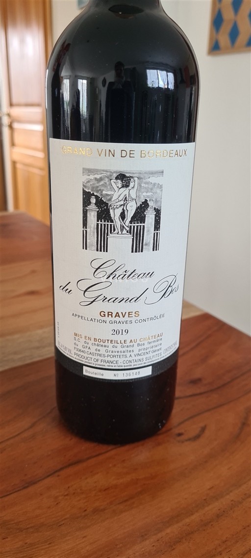 Bordeaux Graves Château du Grand Bos 2019