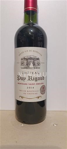 Bordeaux Montagne-saint-émilion Château Puy Rigaud 2014