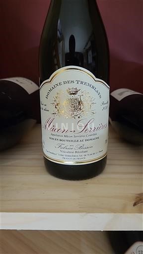 Burgundi Mâcon ja Mâcon-kylät Domaine S Tremblay 2023