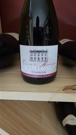 Loiren laakso Chinon Clos de la Higrerie Sur le Fruit 2022