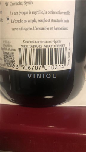 Rhônedalen Côtes du Rhône Ma Petite Parcelle Beautés de venise 2024
