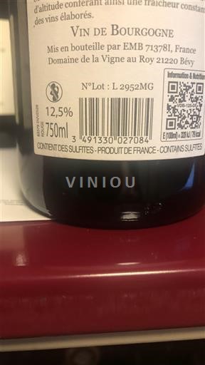 Burgundsko Domaine La Vigne au Roy 2024