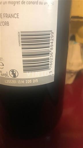 Languedoc Saint-Chinian Cellier de L'Orb La cotte grand séjour 2024