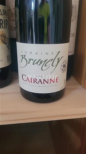 Rhônedalen Cairanne Domaine Brunely 2022