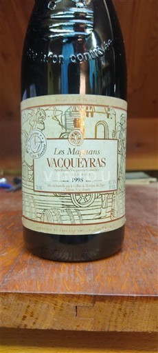 Rhônedalen Vacqueyras Les Masques 1998