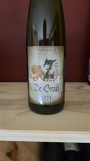 Wines Blanc sec De Gnuj 2024 France Alsace Vin de France