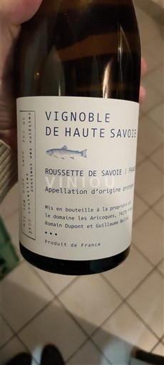 Savoie ja Bugey Roussette de Savoie Domaine Les Aricoques 2022