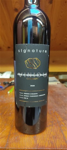 Wines Rouge sec Signature Château Caladroy 2020 France Roussillon Côtes du Roussillon Villages AOC