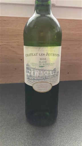 Bordeaux Blaye-côtes-de-bordeaux Château Les Jouberts 2010