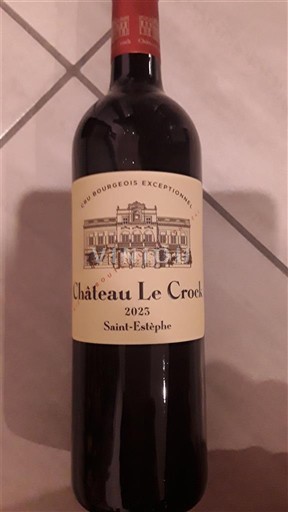 Bordeaux Saint-Estèphe Château Le Crock 2023