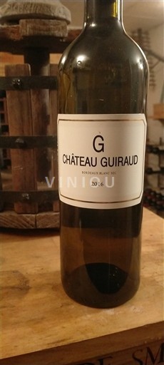 Bordeaux Bordeaux blanc Château Guiraud G 2016