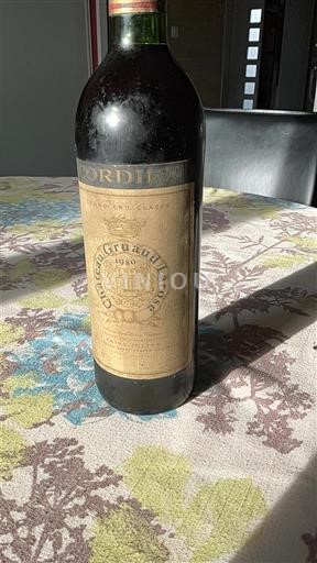 Vinos Rouge sec Château Gruaud Larose 1982 Francia Burdeos Saint-Julien AOC Grand Cru