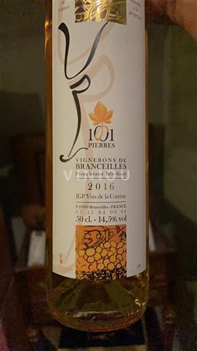 Sud-Ovest Non specificato Vignerons de Branceilles 101 Pierres 2016