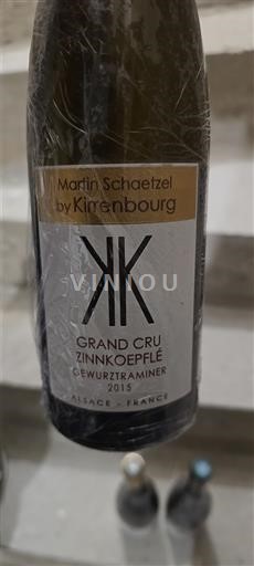 Alzacija Alsace Grand Cru Grand Cru Martin Schaetzel by Kirrenbourg Gewurztraminer grand cru ZINNKOEPFLE 2015