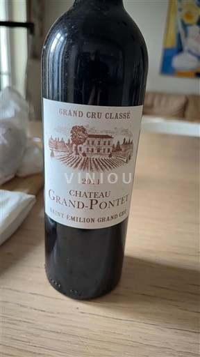 Bordeaux Saint-Émilion Grand Cru Grand Cru Classé Château Grand-Pontet 2011
