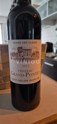 Bordeaux Saint-Émilion Grand Cru Grand Cru Classé Château Grand-Pontet 2011