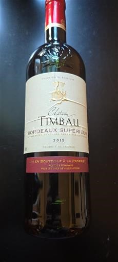 Burdeos Bordeaux superior Château Timbau 2015