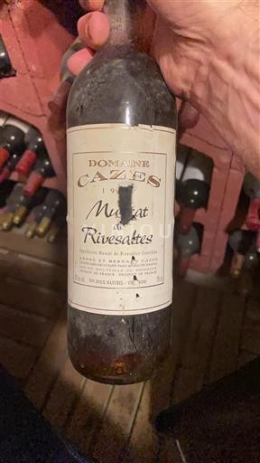 Vine Rouge sec Domaine Cazes 1998 Frankrig Roussillon Muscat de Rivesaltes AOC
