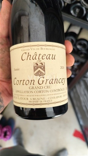 Wines Rouge sec Château Corton Grancey 2019 France Burgundy Corton AOC Grand Cru