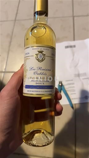 Zuidwest-Frankrijk Côtes-de-Bergerac Les Raisins Oubliés 2021