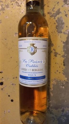 Југозапад Кот де Бержезак Les Raisins Oubliés 2021