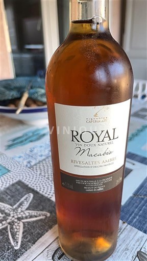 Roussillon Muscat de Rivesaltes Coop Leucate Royal Macabeu Ikke årgangsbestemt