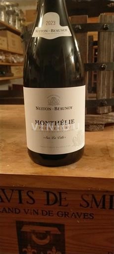Burgundy Monthélie Premier Cru Nuiton-Beaunoy Sous le Cellier 2023