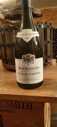 Bourgogne Château Clos du Château 2020