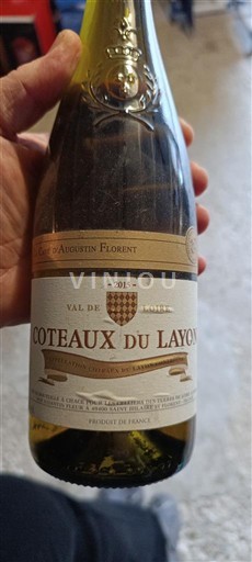 Dolina Loare Coteaux-du-Layon Clos d'Arquintin Florent 2015