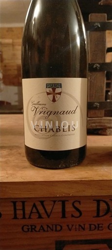 Burgundsko Chablis Guillaume Vrignaud 2018