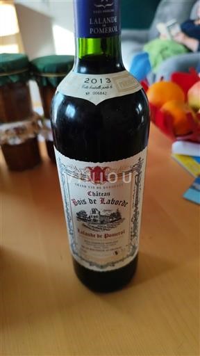 Bordeaux Lalande-de-pomerol Château Bois de Laborde 2013