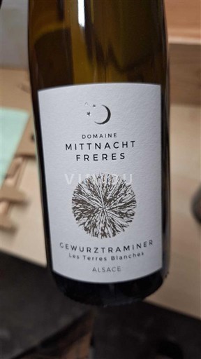 Alsacia Gewurztraminer Domaine Mittnacht Frères Les Terres Blanches 2023