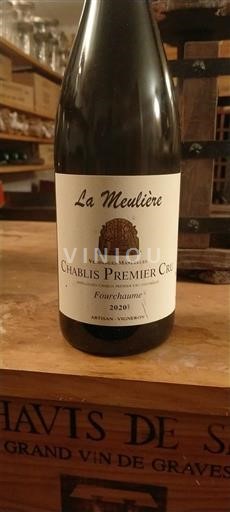 Burgundy Chablis Premier Cru Domaine La Meulière Fourchaume 2020