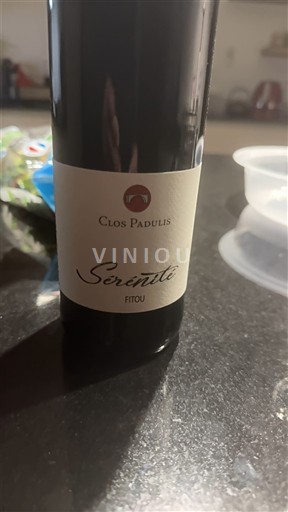 Languedoc Fitou Clos Padulis Sérénité 2022