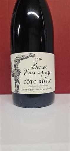 Rona dolina Côte-rôtie Guile et Sébastien Vernay-Colombo Secret d’un cep’age 2020