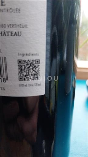 Bordeaux Médoc Château Vertheuil 2018