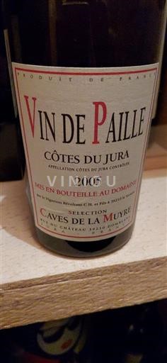 Jura Côtes-du-jura Caves de la Muyre Vin de Paille 2005