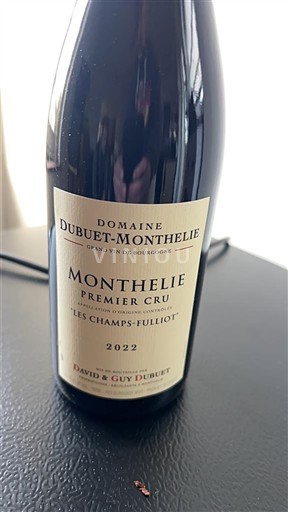 Burgundy Monthélie Premier Cru Domaine Buet-Monthelie Les Champs-Fuillot 2022
