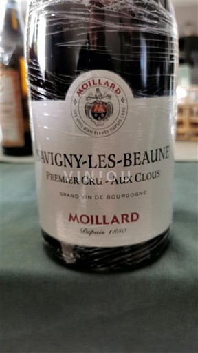 Burgundy Savigny-lès-Beaune Premier Cru Moillard Aux Clous Non-Vintage