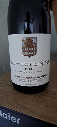 Borgonha Savigny-lès-Beaune Premier Cru Philippe et Arnaud Dubreuil Les serpentières 2023