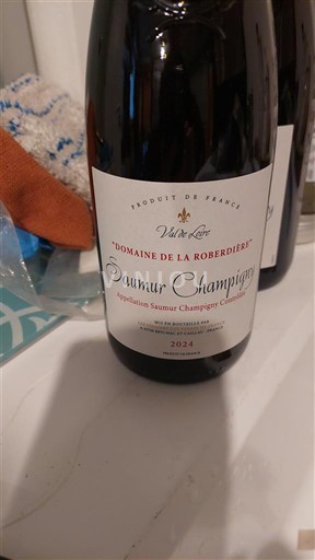 Loiren laakso Saumur-champigny Domaine La Roberderie 2024