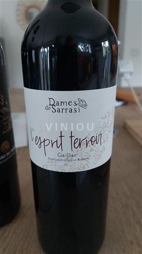 Sydvestfrankrig Gaillac Dames de Sarrasi l'esprit terroir 2022